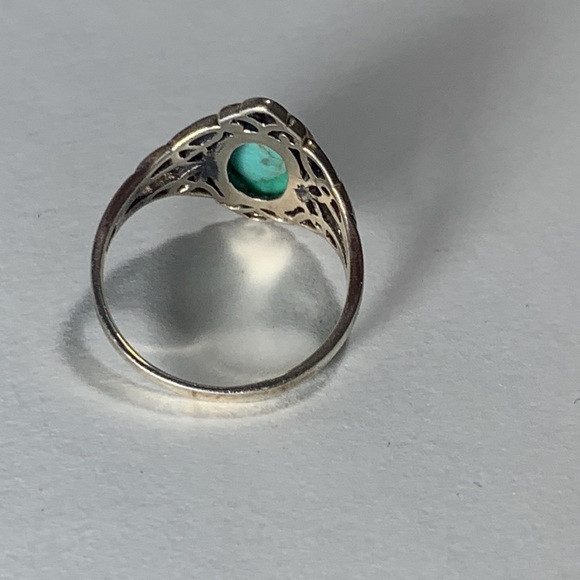 Sterling Filigree Ring - Picture 4 of 6